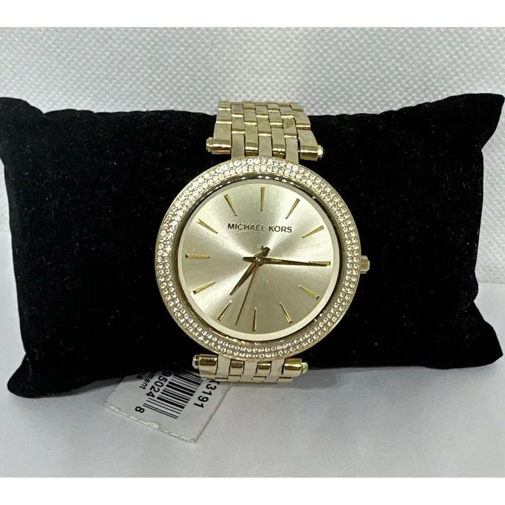 Michael Kors Darci MK3191 Women's Gold Stainless Steel Analog Dial Watch NUL10